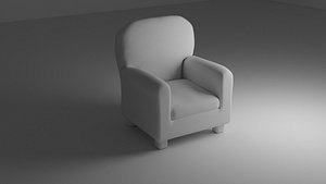 3D model Armchair
