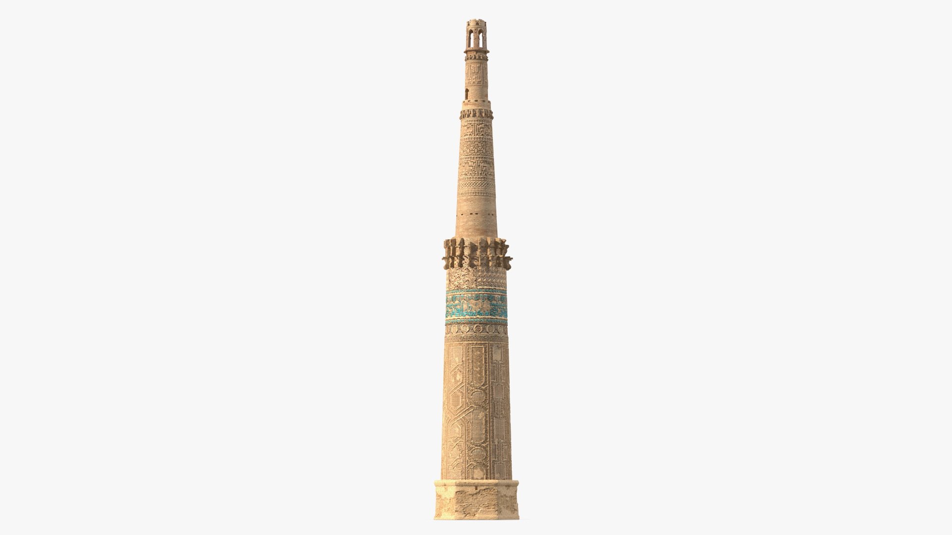 Minaret and Remains of Jam UNESCO 3D model preview