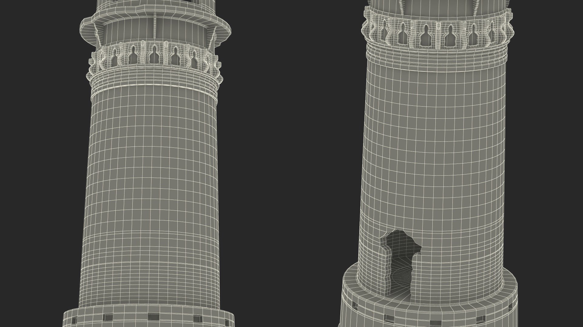 Minaret And Remains Of Jam UNESCO Model - TurboSquid 2136114