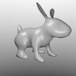 Rabbit_BaseMesh_Free