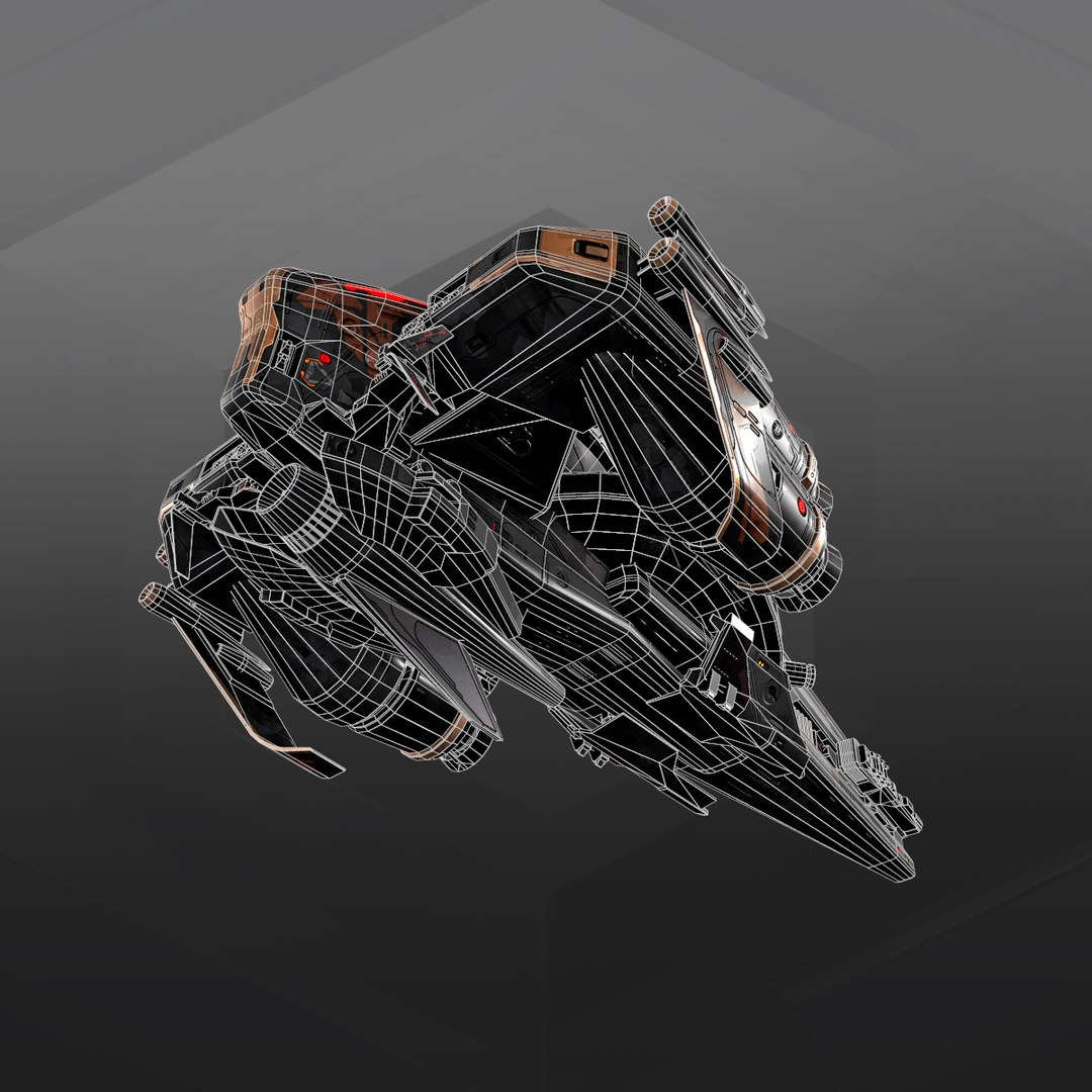 Cruiser Bb5 3D Model - TurboSquid 1388671
