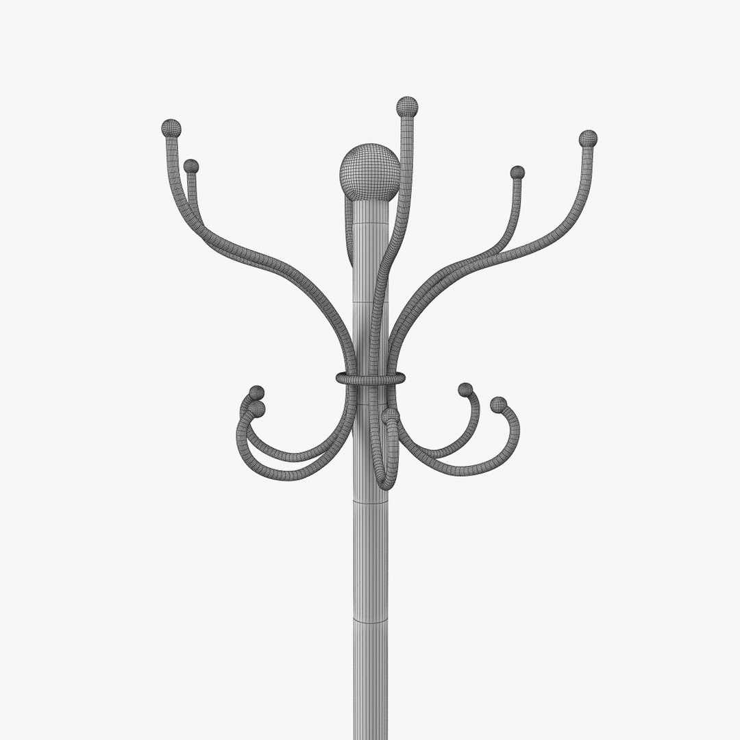 Coat Rack 3d Obj