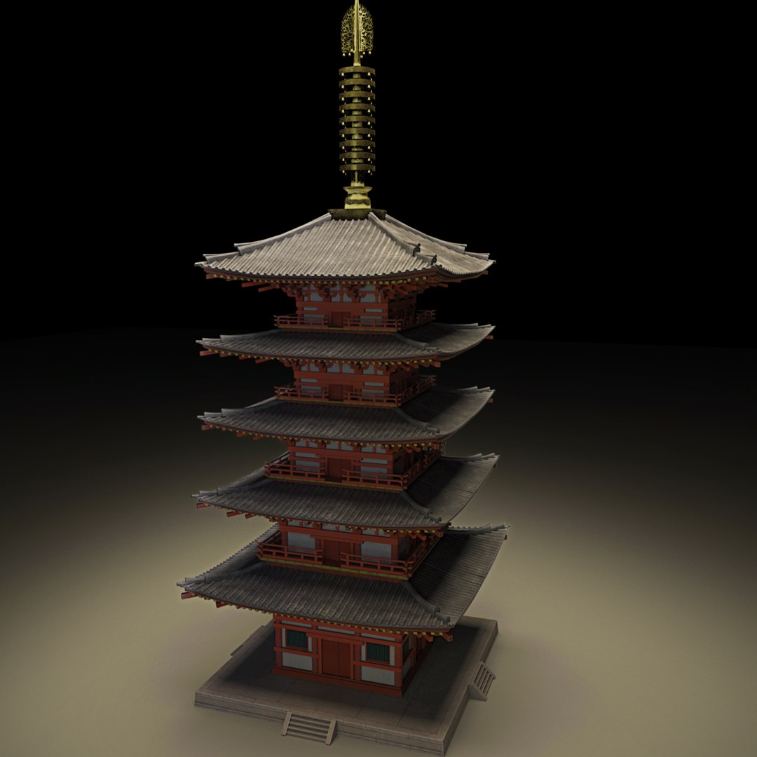 3D japanese historic building-five-storied pagoda https://p.turbosquid.com/ts-thumb/O6/qbSbmh/xMRbV1nf/b/jpg/1580315711/1920x1080/fit_q87/28c6e535442dfa2581c152f1fd00063d6935c15b/b.jpg