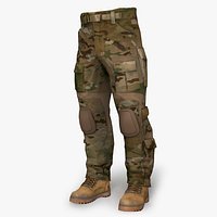 Combat Pant AC Multicam & Boots