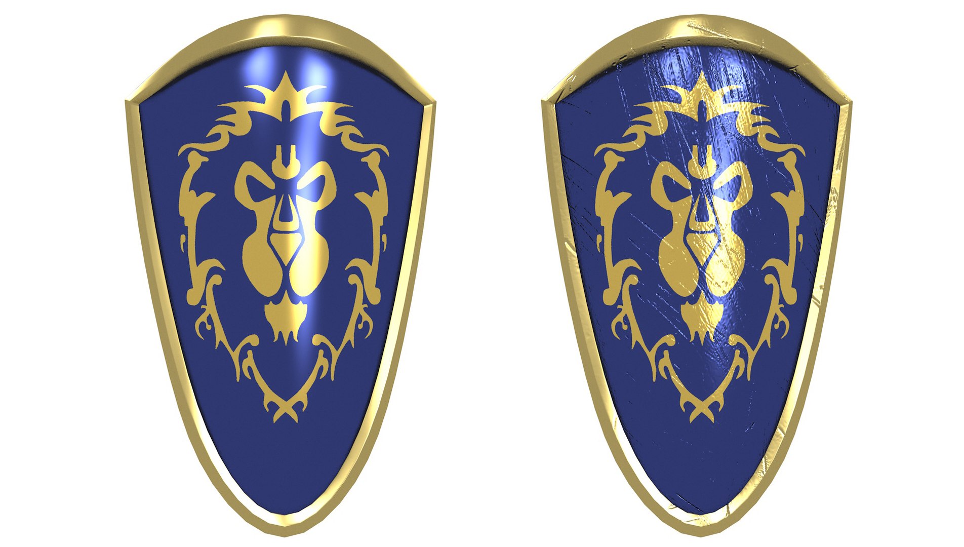 Alliance Shield 3D Model TurboSquid 1694509