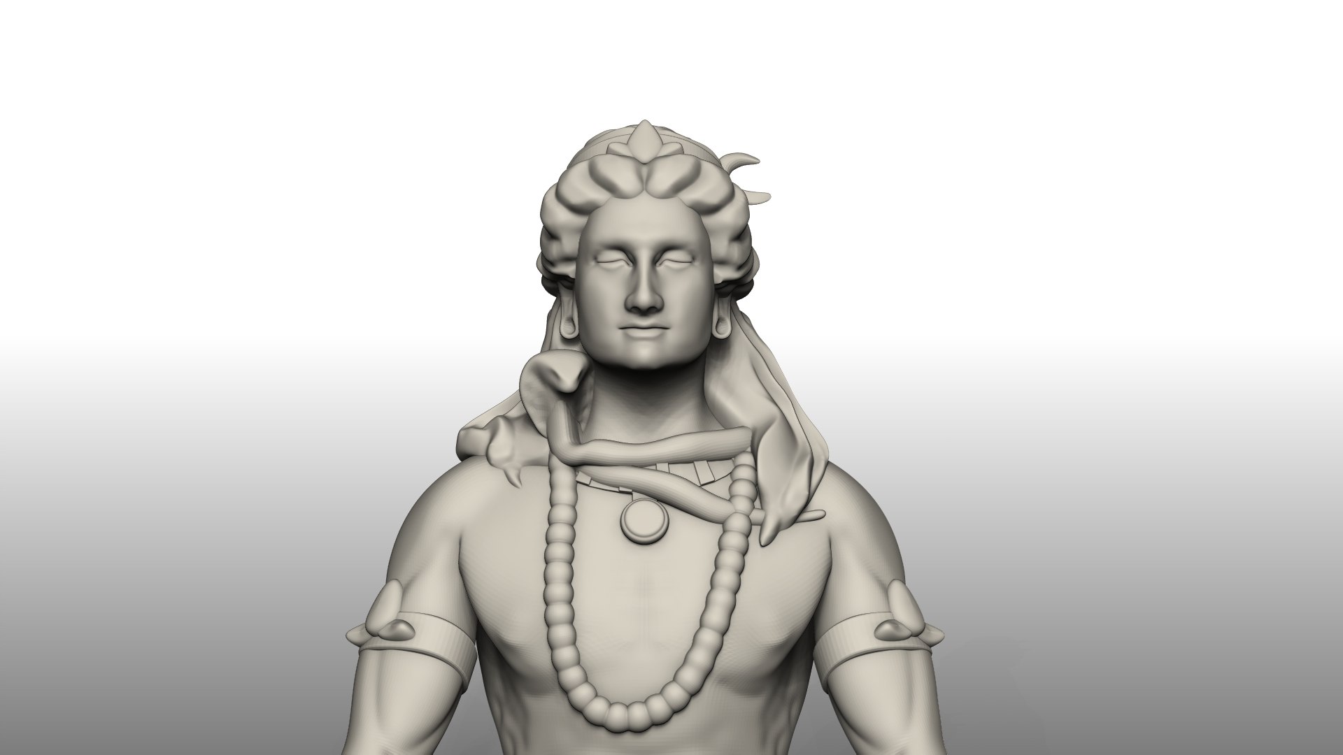 3D Shiva The Great God - TurboSquid 2102869