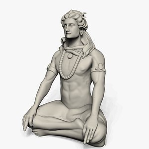3D Shiva The Great God