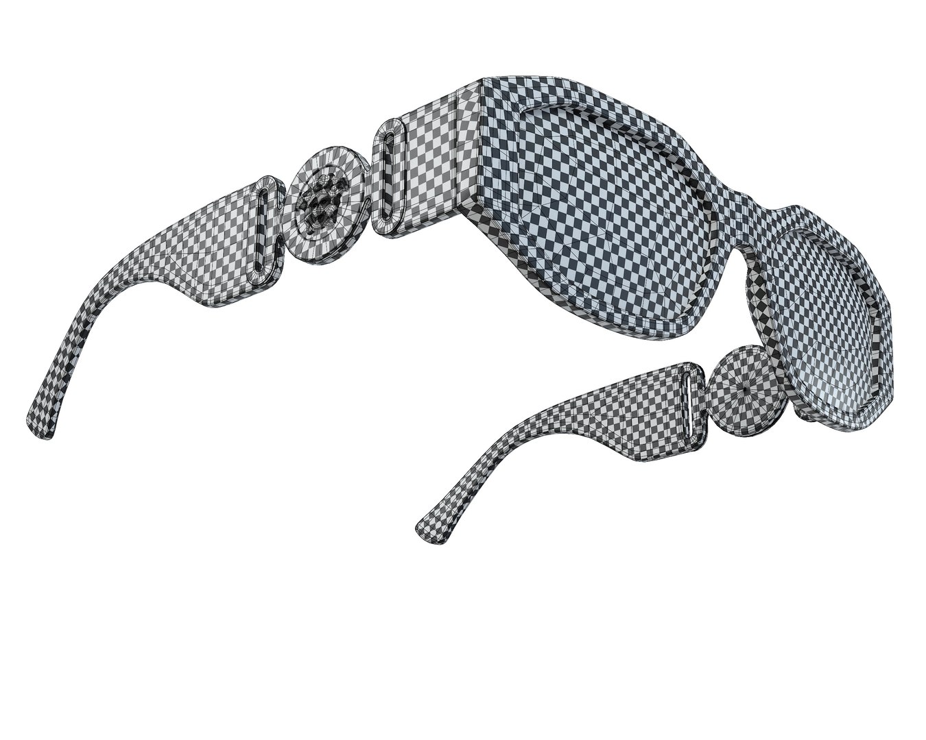 Medusa Biggie Sunglasses 3D Model - TurboSquid 2007122