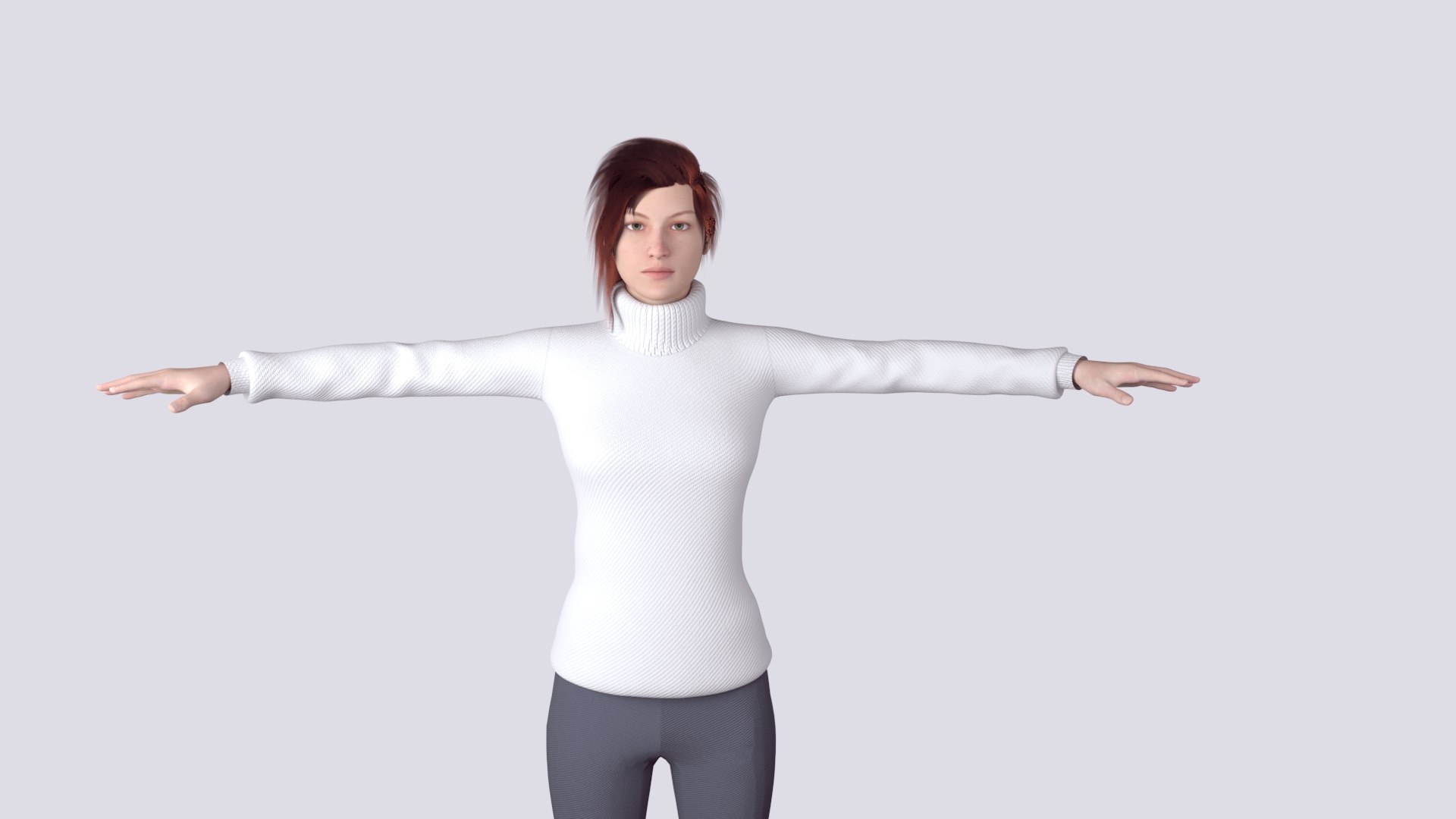 Middle Women 3D Model - TurboSquid 1482104