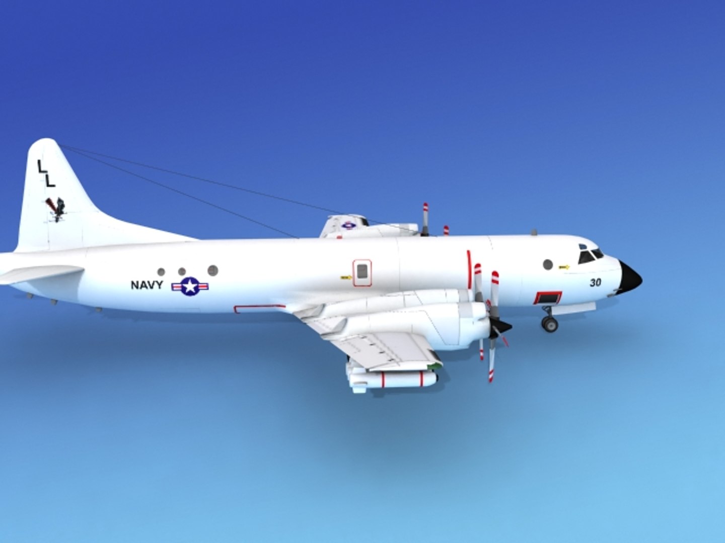 Orion Lockheed P-3 Navy Dwg