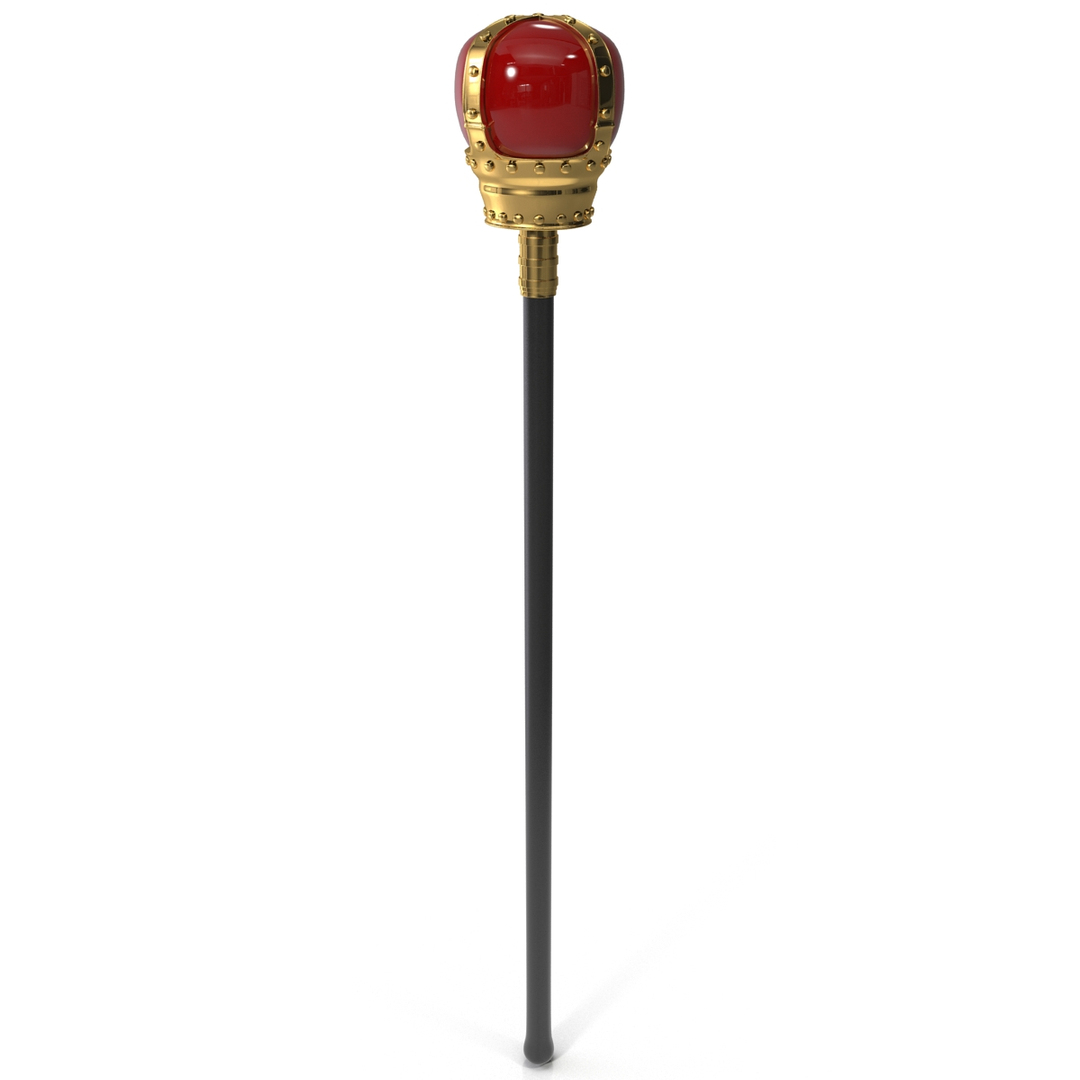 Royal Scepter 3d Max