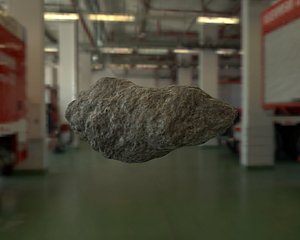 free realistic rock 3d model