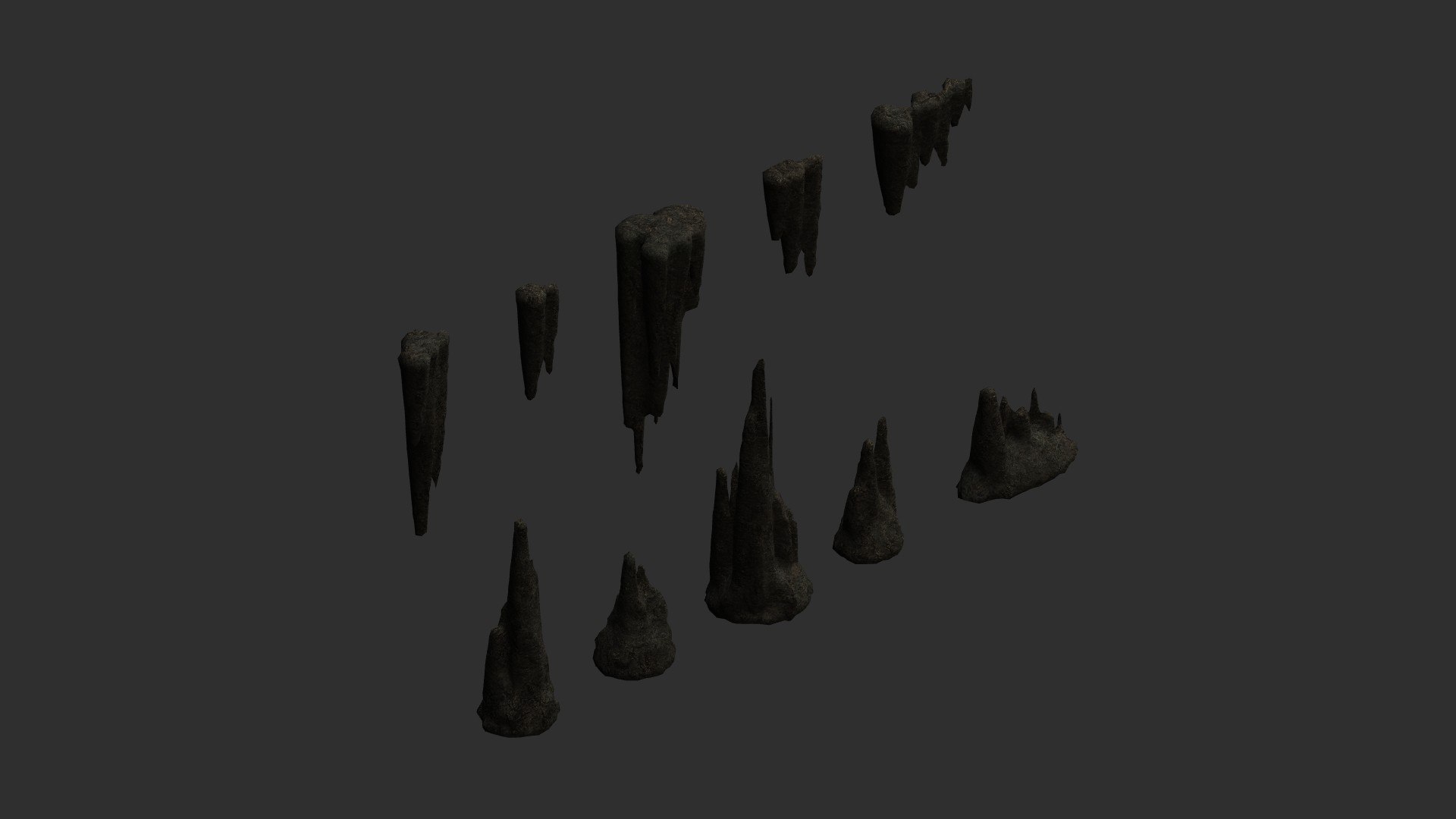 Cave Rock Pack 1 - Cave 3D - TurboSquid 1968413