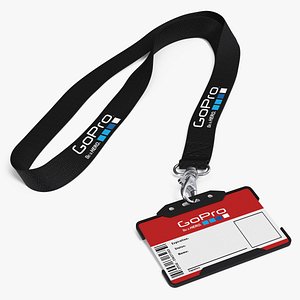 GoPro Lanyard with Plastic ID Card Holder