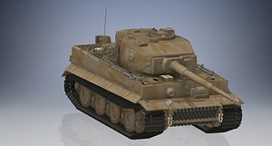 tiger tank autodesk inventor 3D model