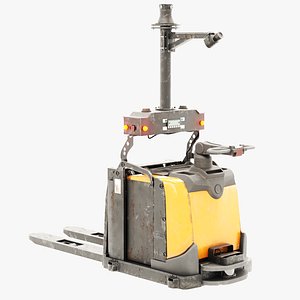 3D Worn Autonomous Pallet Jack AGV