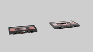 audio cassette 3D