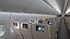 Cinema 4D를 위해 내부가 조작된 Ryanair Boeing 737-900