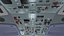 Cinema 4D를 위해 내부가 조작된 Ryanair Boeing 737-900
