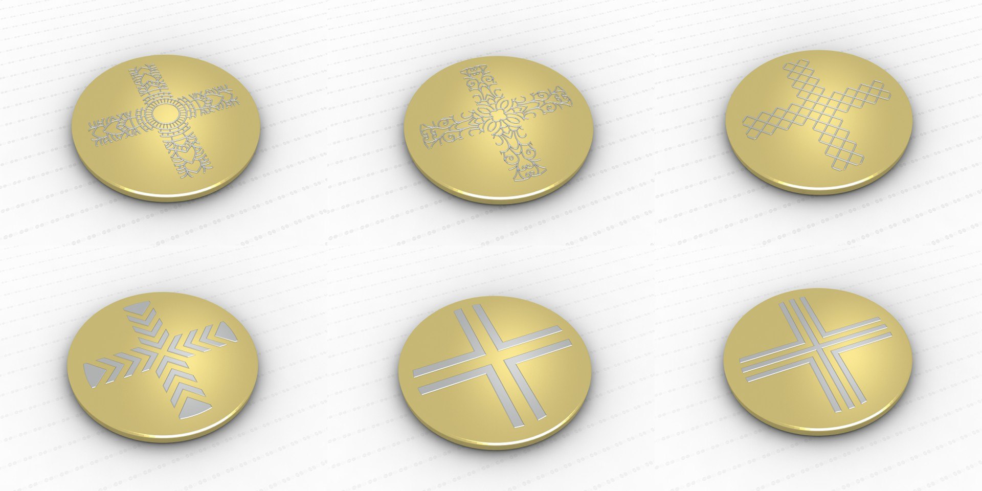 medallions vol 11 cross 3D https://p.turbosquid.com/ts-thumb/O7/UiNmnL/AiG8Jck3/03/jpg/1578167019/1920x1080/fit_q87/fcce6ffe248388b4c817f8ffcaf4ab27741b7dcb/03.jpg