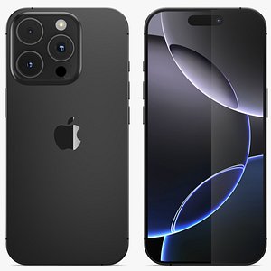 Apple iPhone 16 Pro Black Titanium model