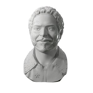 3D model post malone
