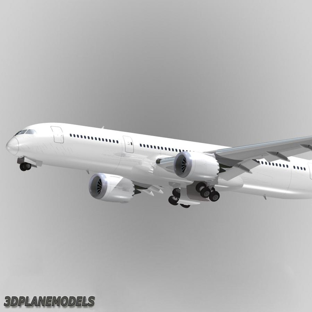 B787-9 Generic White 787-9 3ds