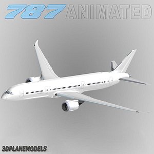 B787-9 Generic white