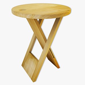 free max model wood stool