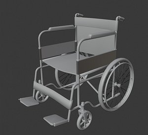 wheelchair chair 3D