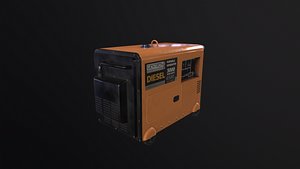 Diesel Generator 3D Model model