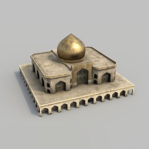 Arabian city - courtyard building