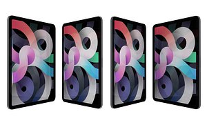 apple ipad air 4 3D model