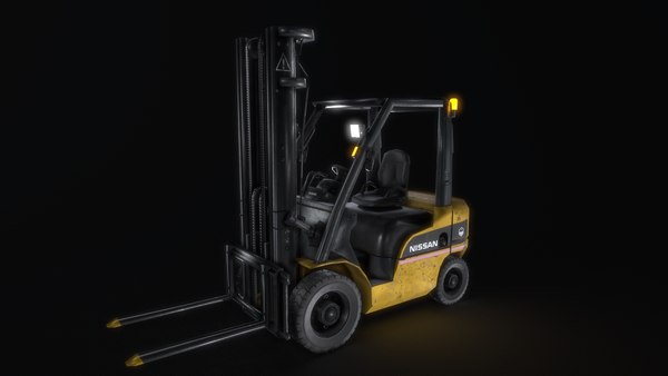 Forklift 3D model