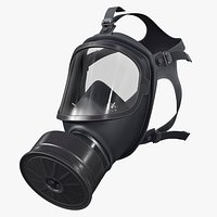 MF 14 Full Face Gas Mask Black