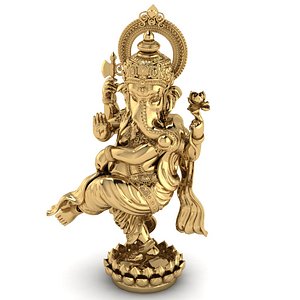 Lord Ganesha 3D Model