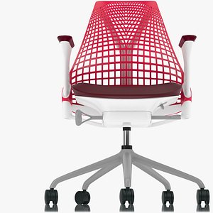 herman miller sayl red model