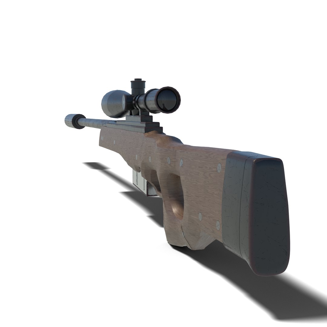 Sniper Rifle 3D model - TurboSquid 2081612