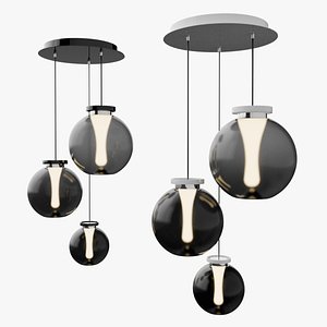 Ceiling Lamp Br124 3D model