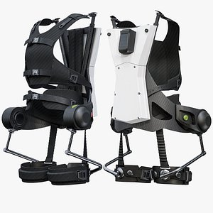 Industrial Warehouse Exoskeleton Type 2 PBR model