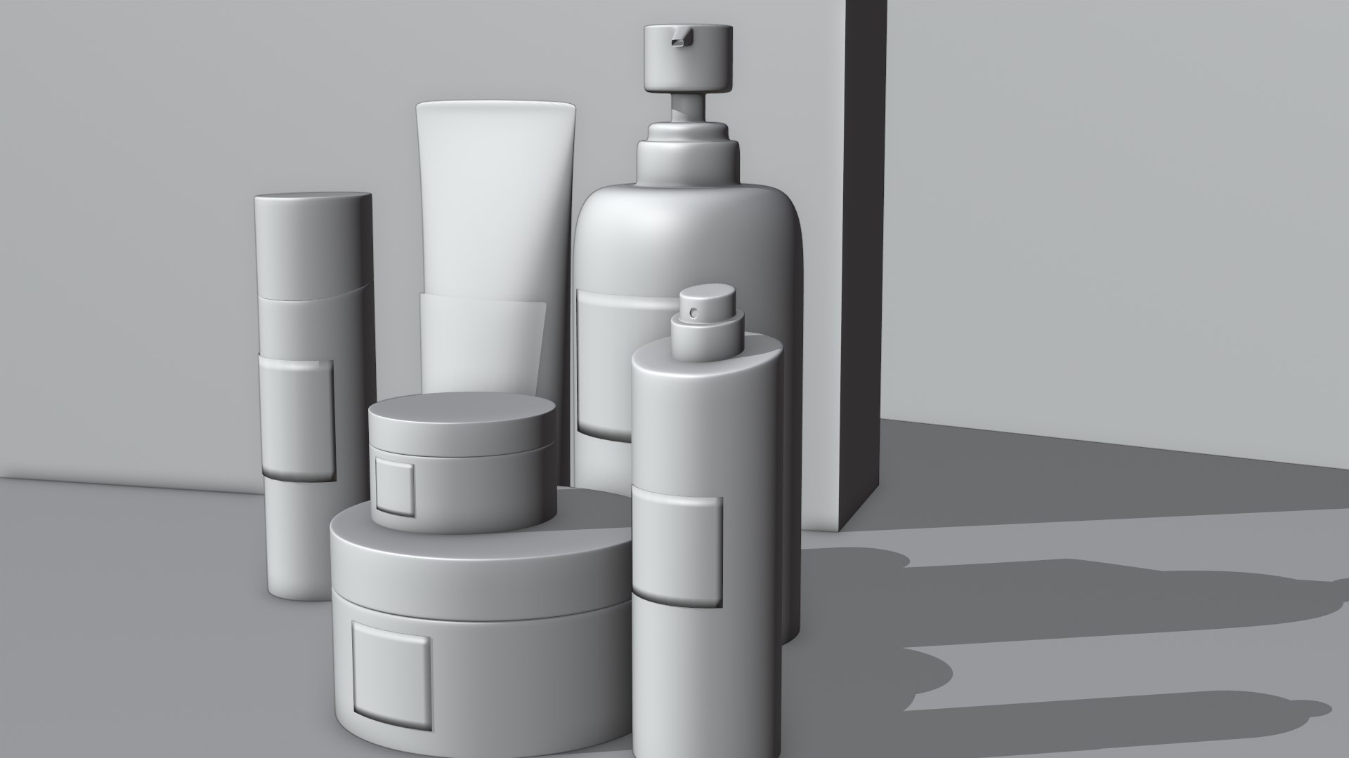 3D Model Cosmetic Packaging - TurboSquid 2179544