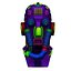 Droide de superficie dura modelo 3d