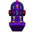Droide de superficie dura modelo 3d