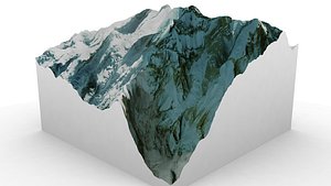 Mont Annapurna 3D model