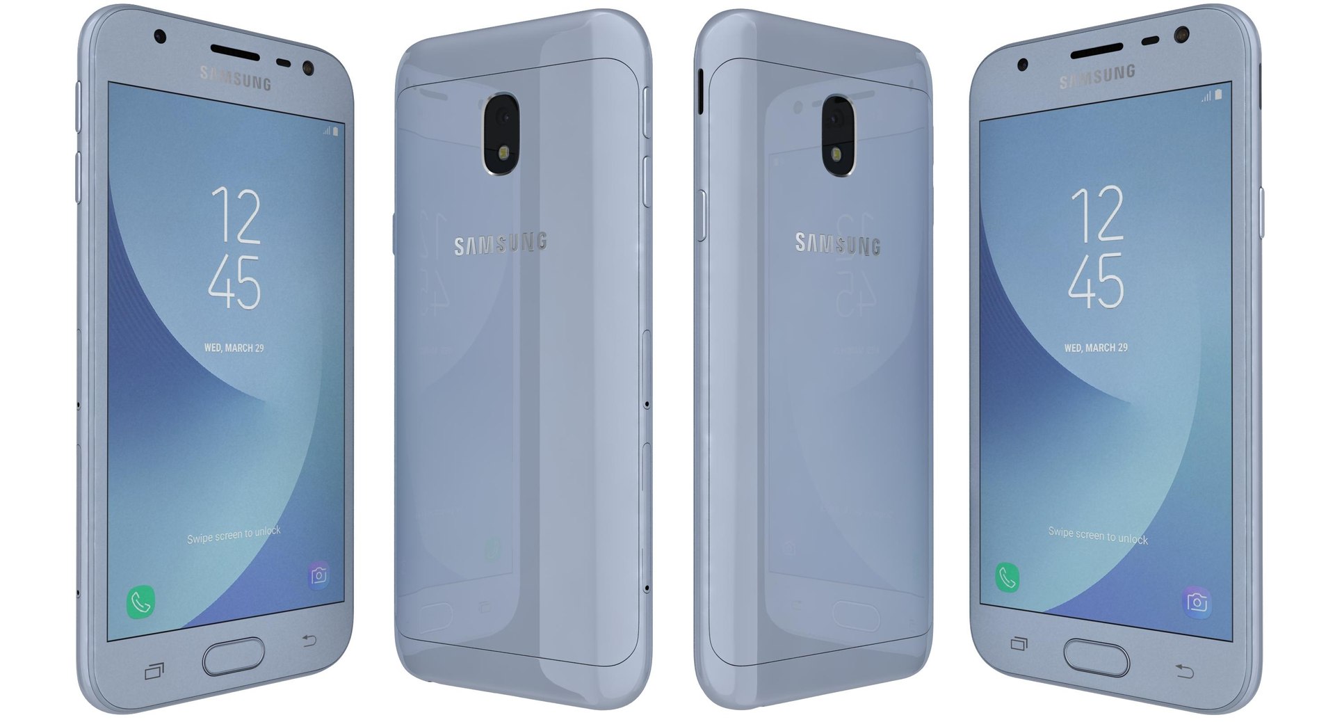 3D Samsung Galaxy J3 2017 Model - TurboSquid 1180868