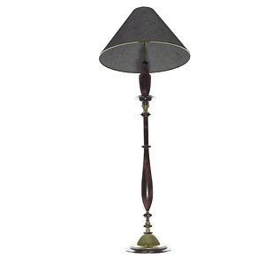 lampara de madera model