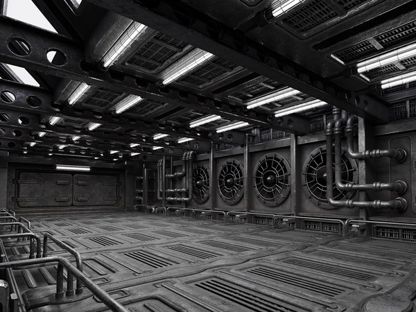 Industrial Showroom Low-poly 3D model 3D 모델 - TurboSquid 2044564
