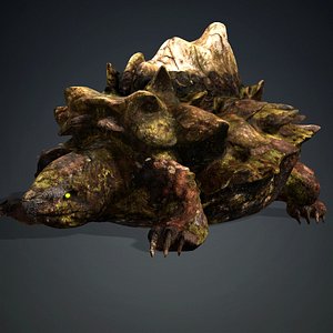 3D AlligatorTurtle-V2a