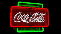 Coca Cola Neon Sign