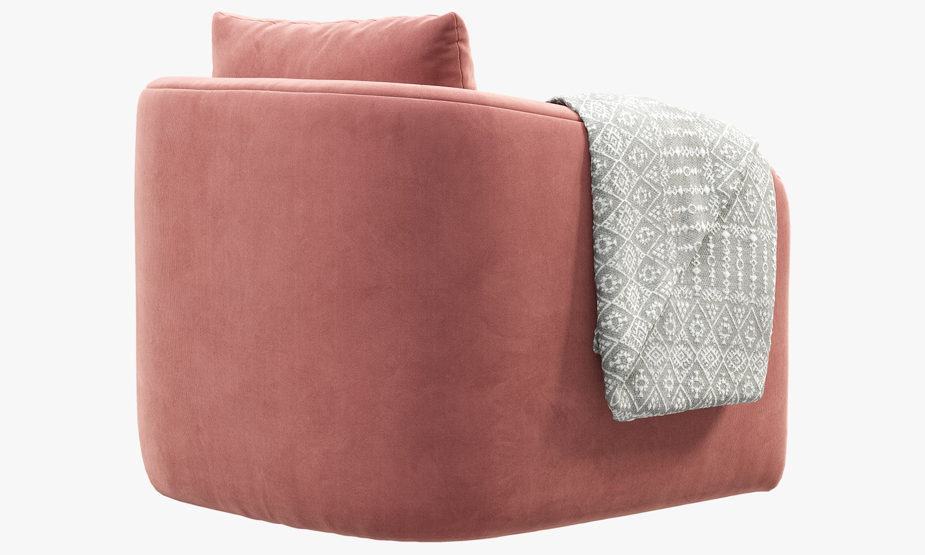 Joybird Amelia Swivel Chair 3D model TurboSquid 2056778